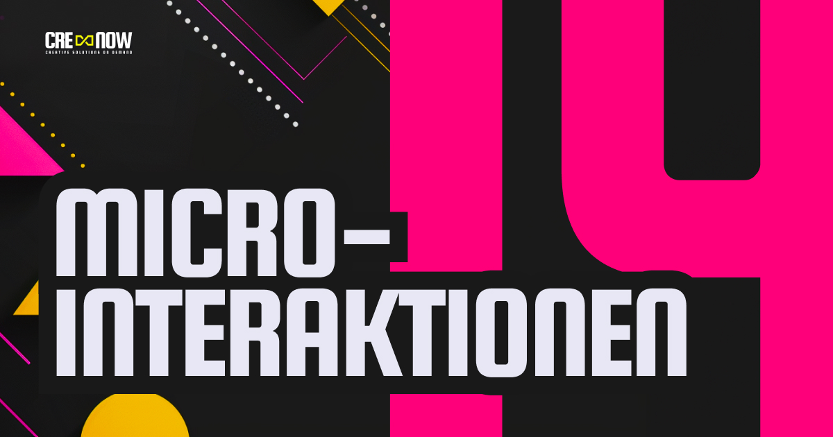 CRE8NOW CRE8GUIDE: CRE8GUIDE - Part 14/24 - Mikrointeraktionen für den gewissen Unterschied