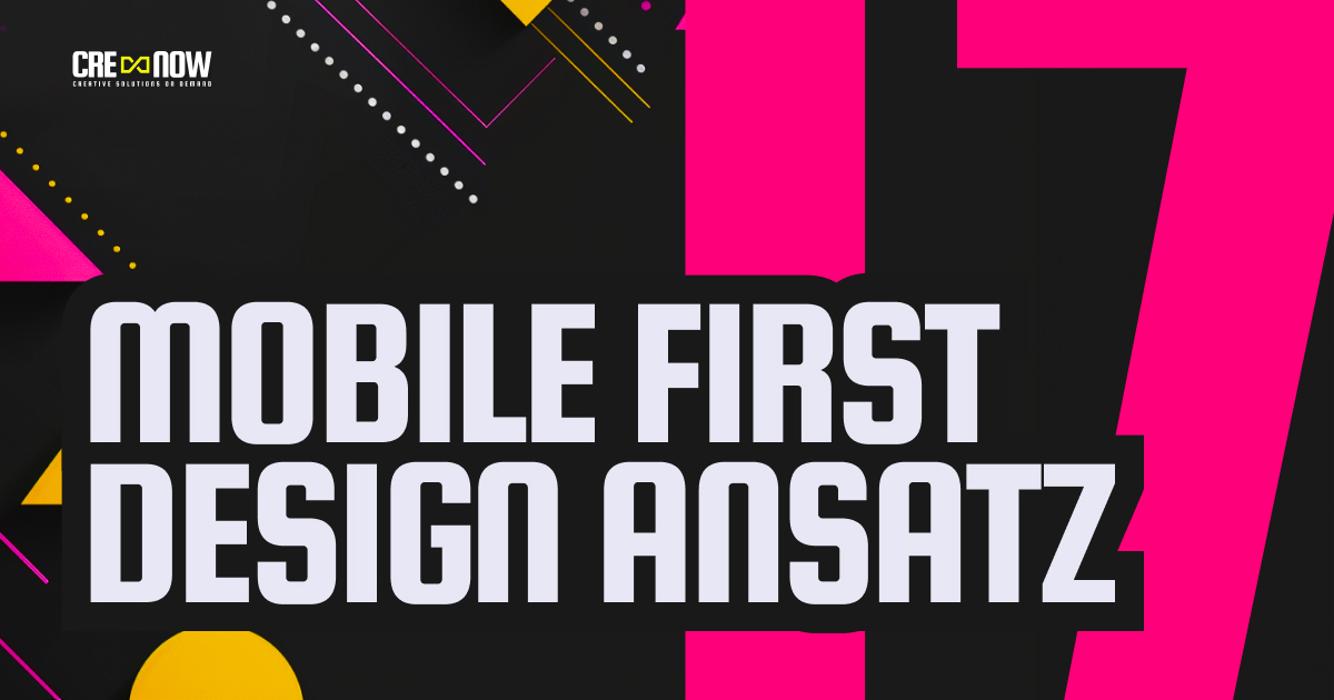 CRE8NOW CRE8GUIDE: CRE8GUIDE - Part 17/24 - Mobile First Ansatz