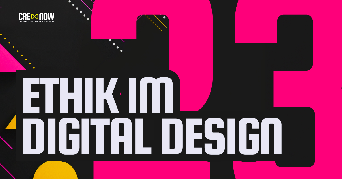 CRE8NOW CRE8GUIDE: CRE8GUIDE - Part 23/24 - Ethik im Digital Design