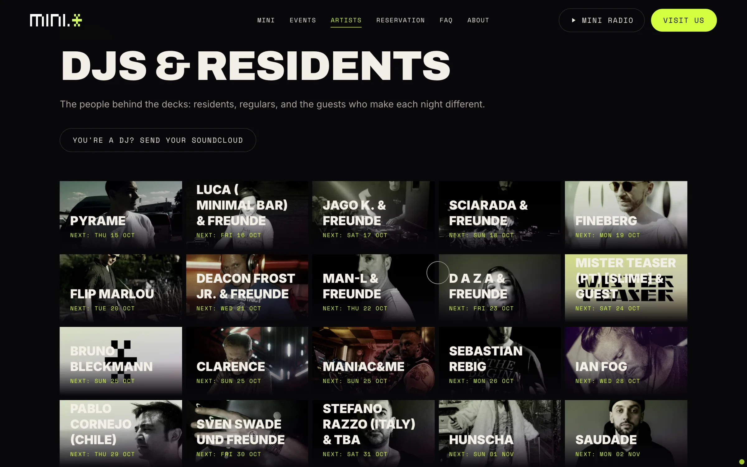 DJs: the biggest collection, with new DJs added every day